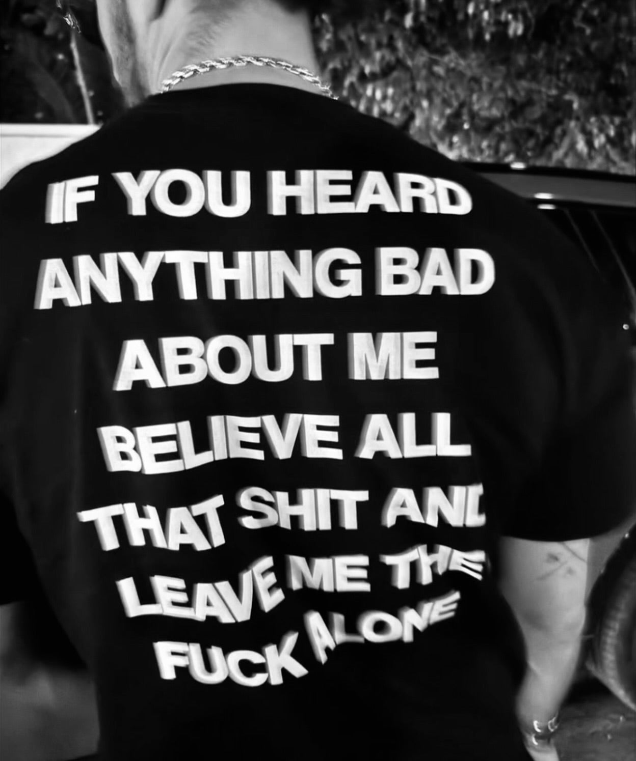 LEAVE ME ALONE Tee