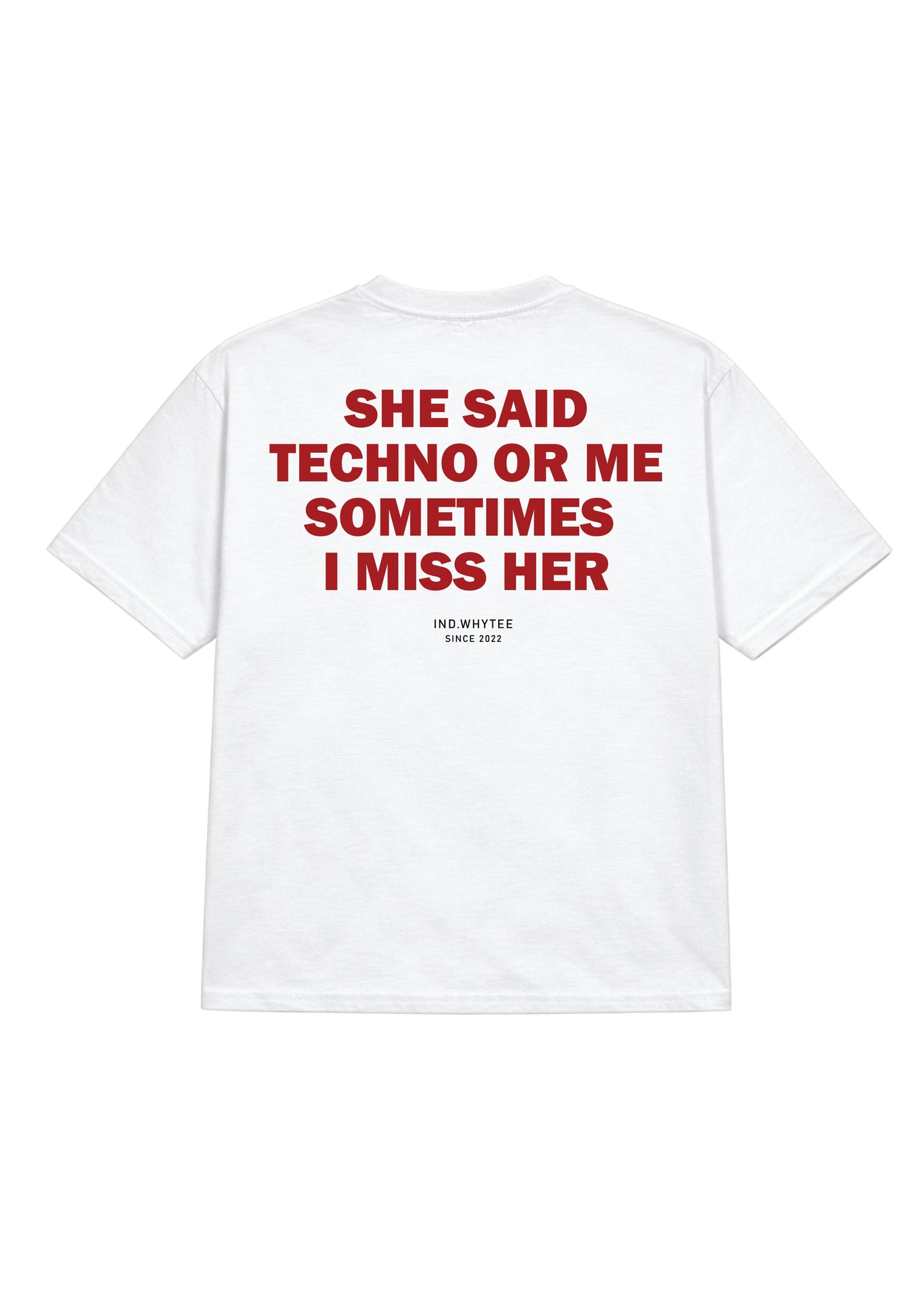 Techno or her tee (New Edition)