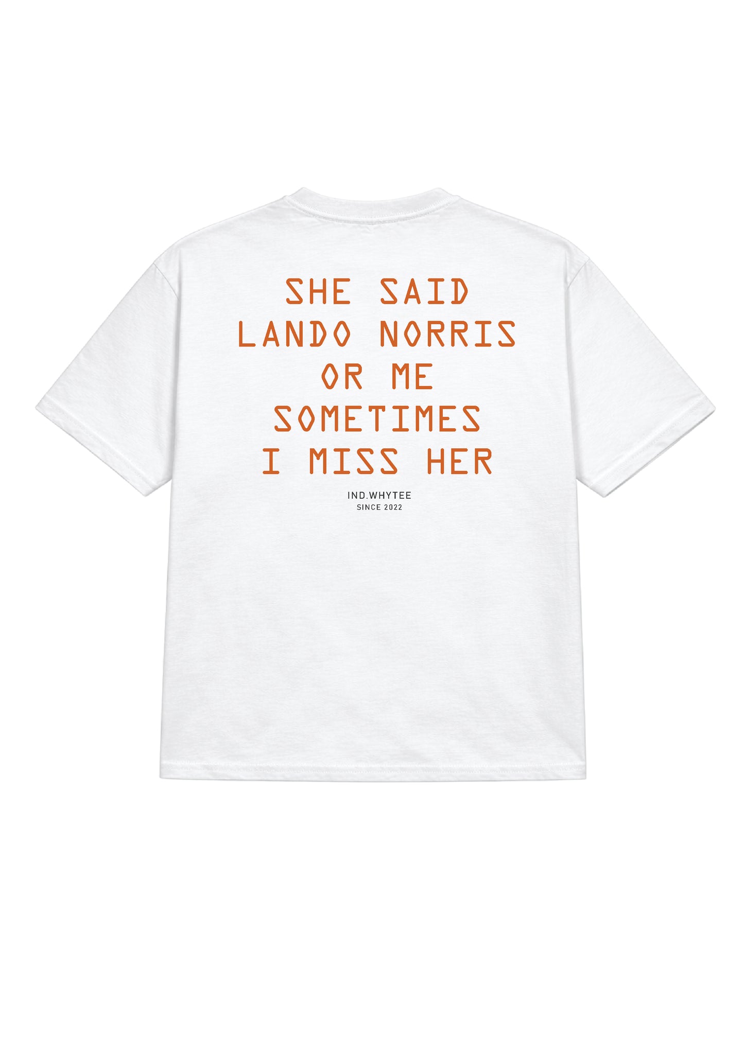 Lando Norris or Her tee