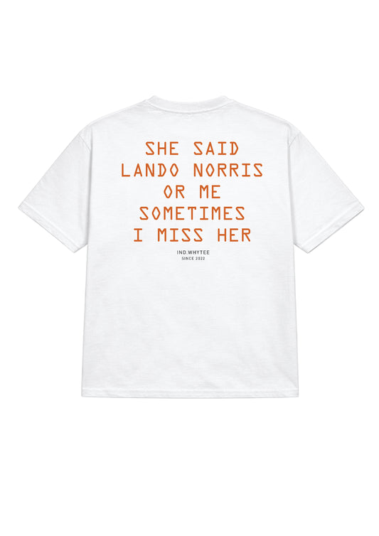 Lando Norris or Her tee