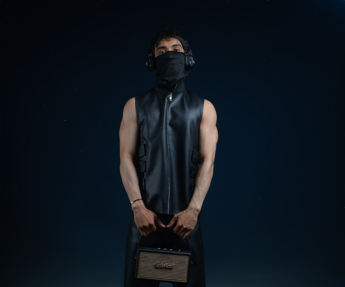 SUPER AETOM LEATHER VEST