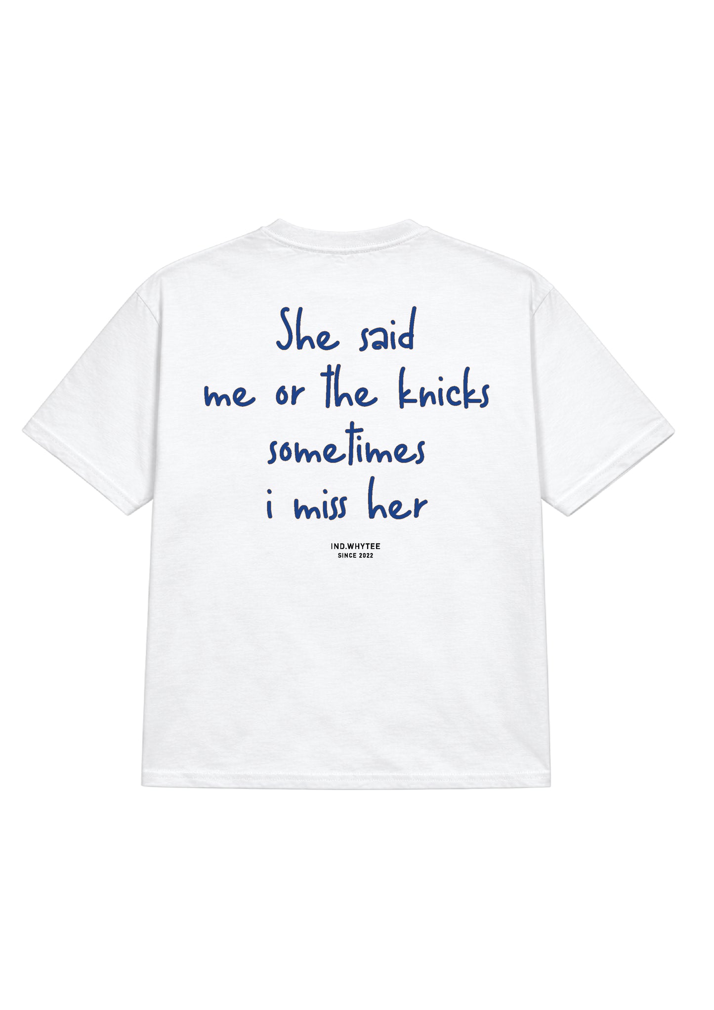 The knicks or Her tee
