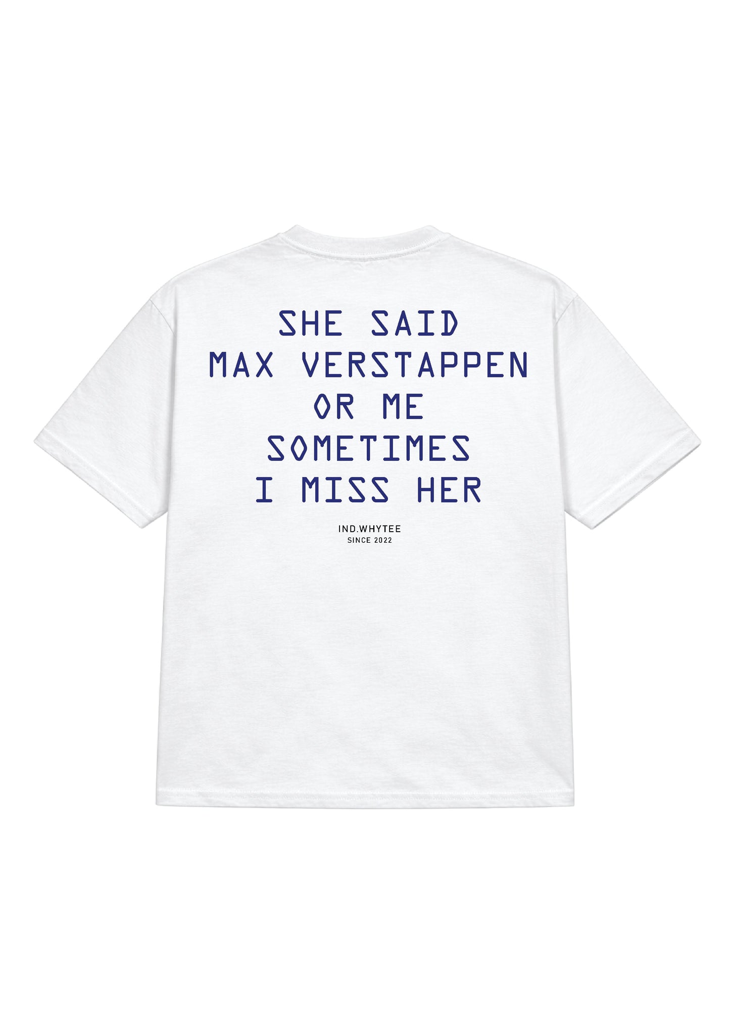 Max Verstappen or her tee