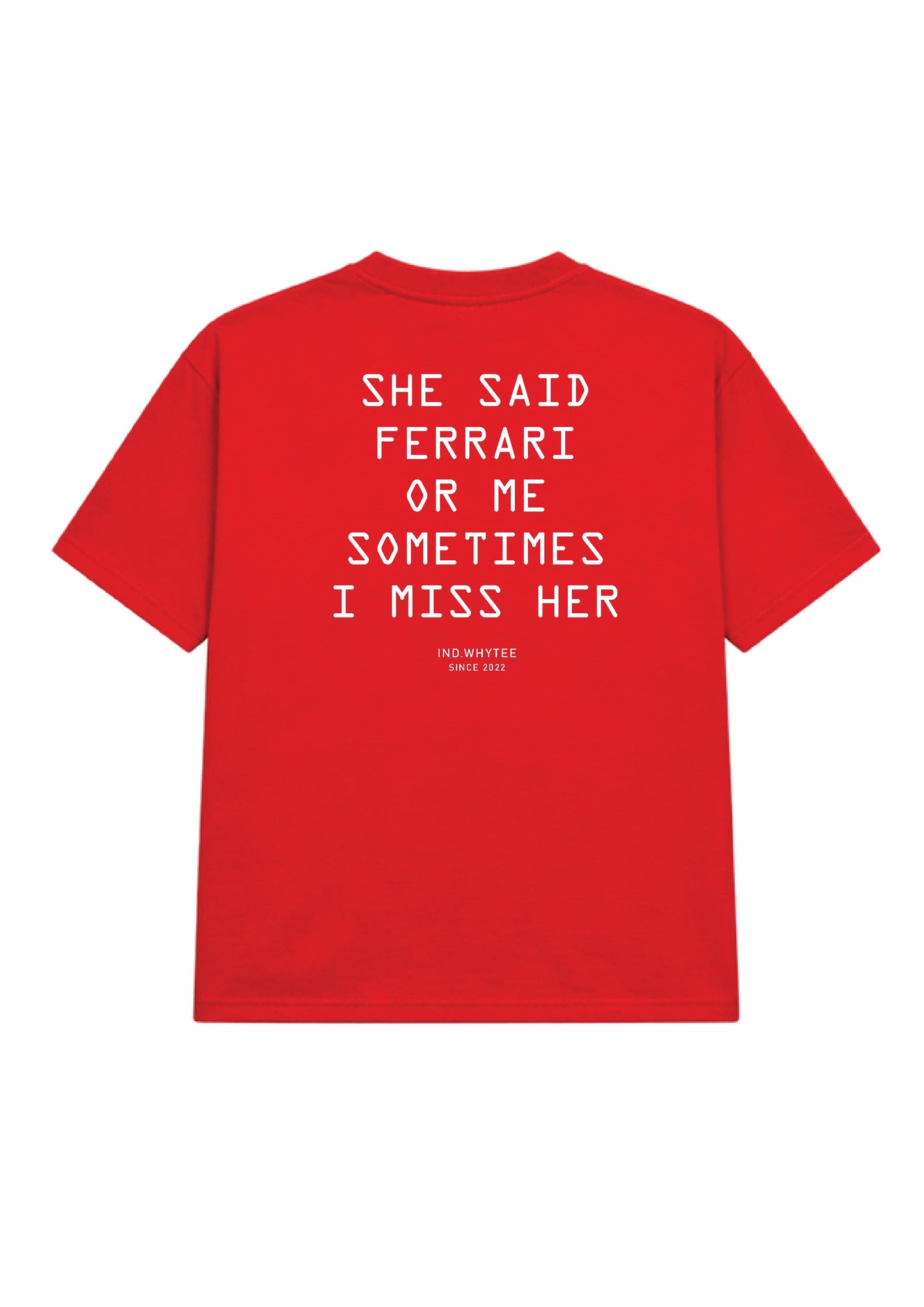 Ferrari or Her tee