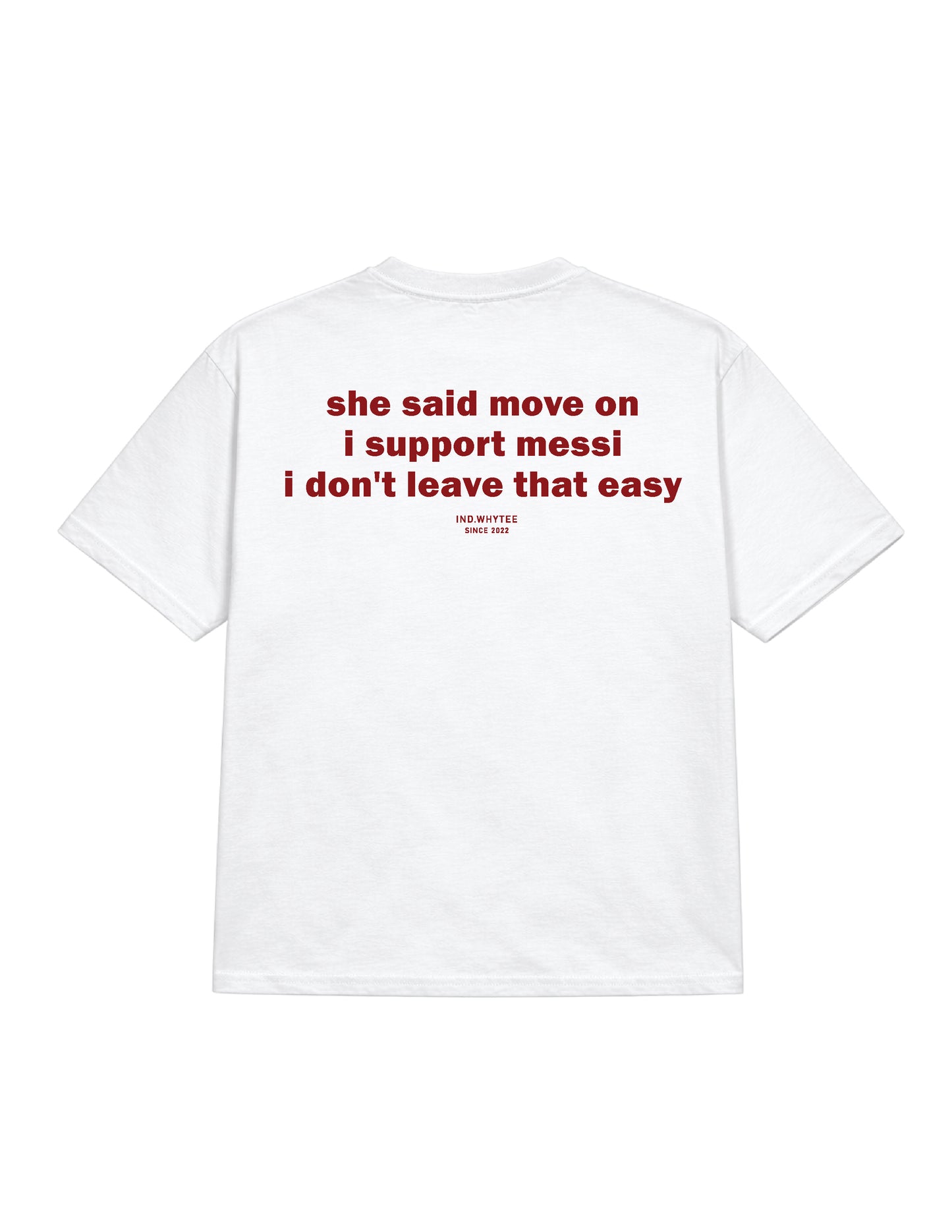Move on & Messi tee