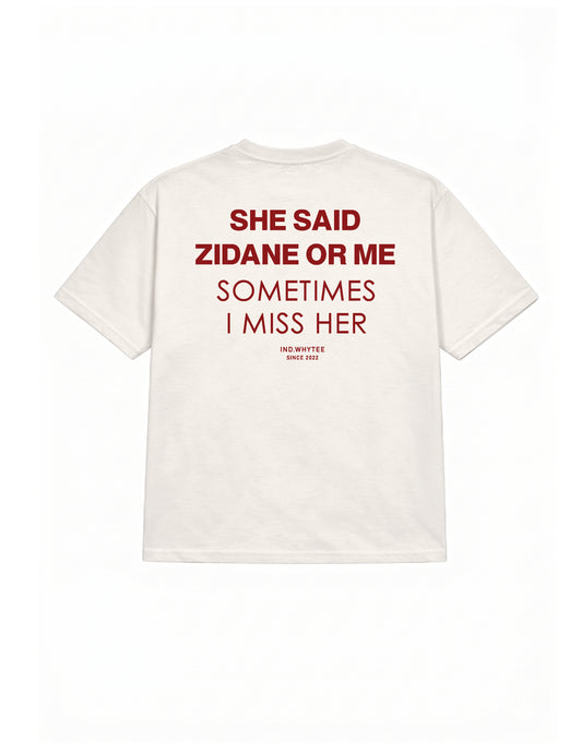 Zidane or her tee