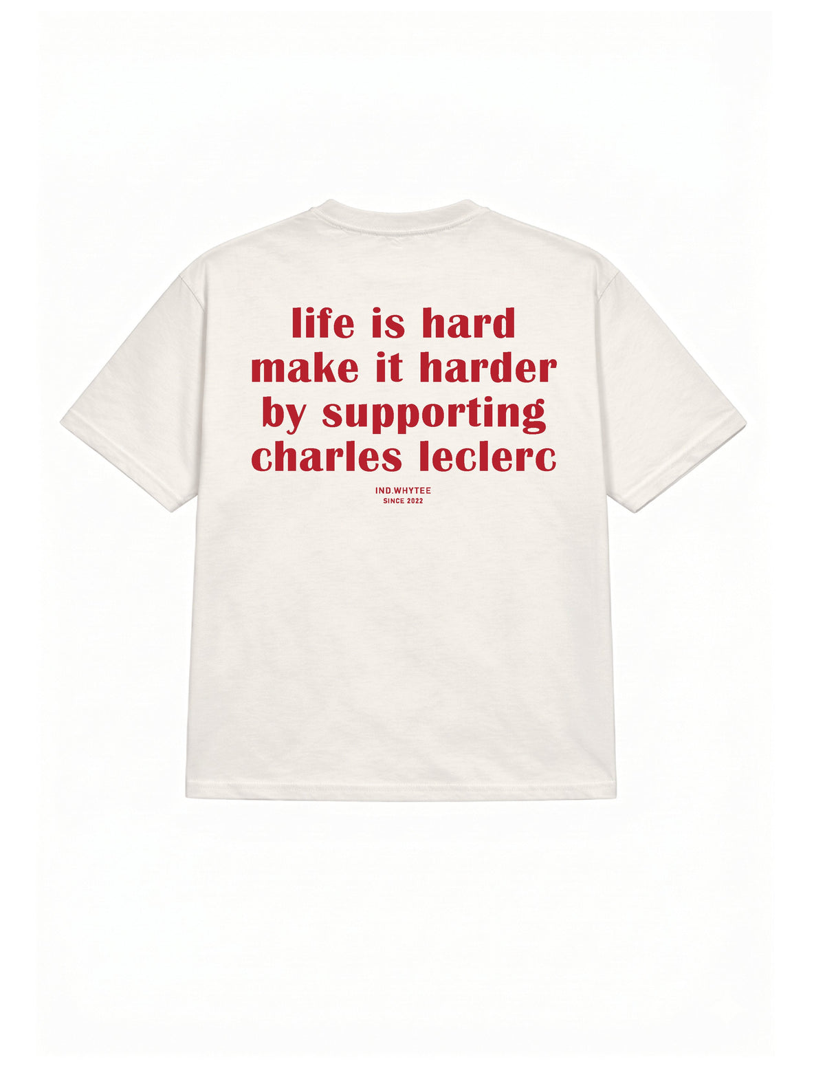 Life is Hard (F1 Edition) tees