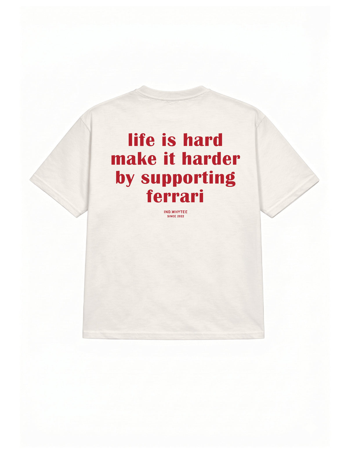Life is Hard (F1 Edition) tees